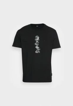 Zign GRAPHIC T-SHIRT - Print T-shirt - Black -Zign 002da9618cae4537b20630cf5cc19370