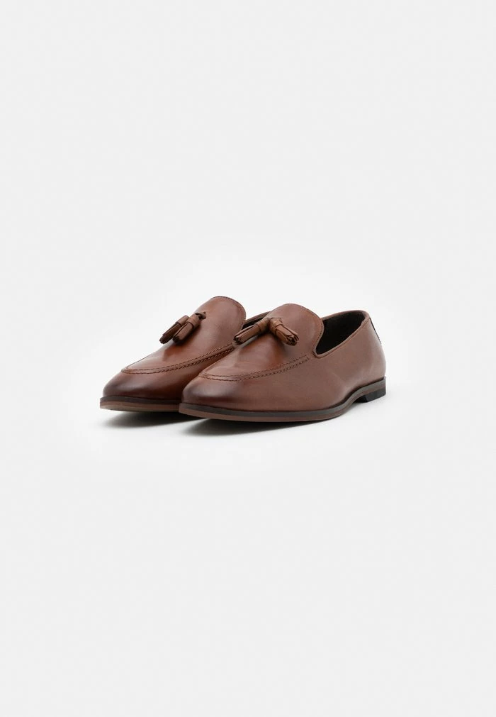 Zign LEATHER - Slip-ons - Brown 4 Zign LEATHER - Slip-ons - Brown - Image 2