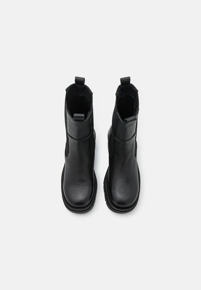 LEATHER REDEZIGN - Platform Ankle Boots - Black 9 LEATHER REDEZIGN - Platform Ankle Boots - Black - Image 7