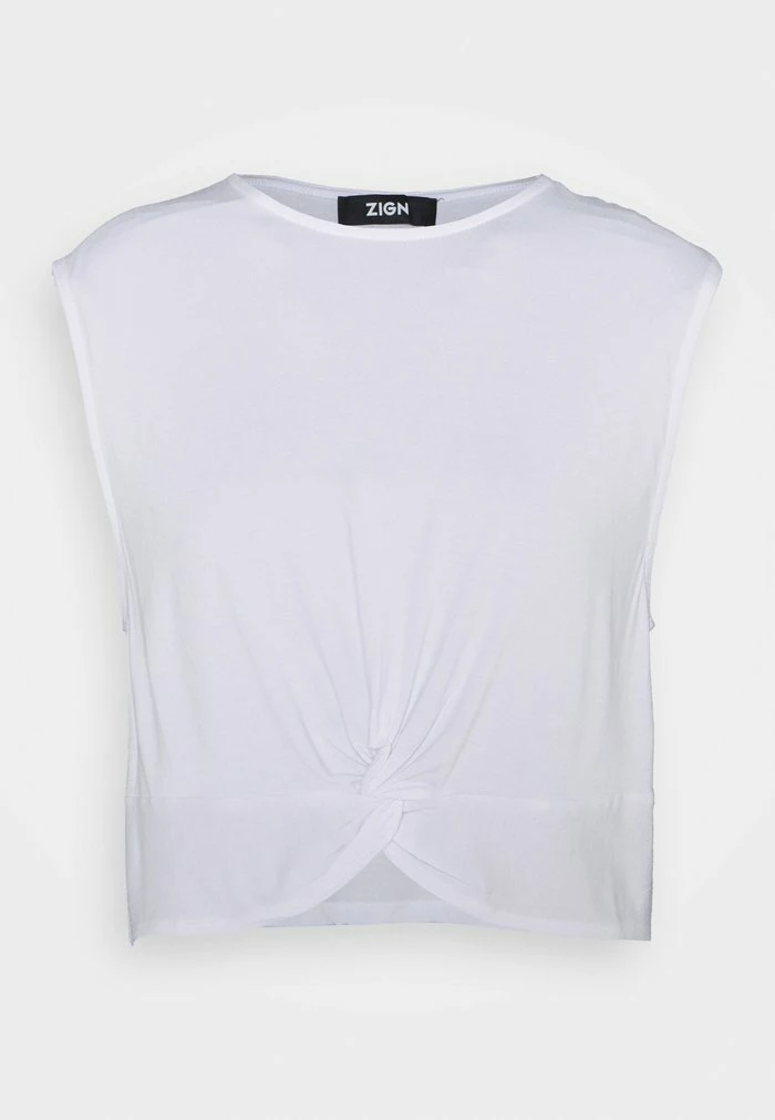 Zign Basic T-shirt - White 9 Zign Basic T-shirt - White - Image 7