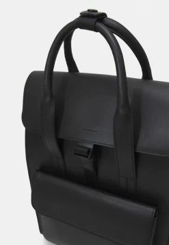 Zign LEATHER - Rucksack - Black -Zign 0a44335a4ac84f6bbc9c21d62a8207c8