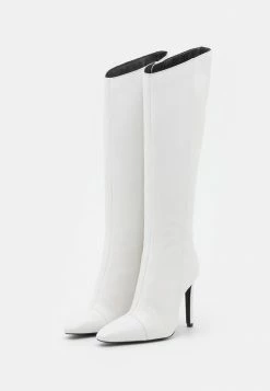 Zign LEATHER - High Heeled Boots - White -Zign 0a44c10c5a4b490dbb27e7533c6e4107