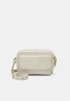 Zign LEATHER - Across Body Bag - Off-white