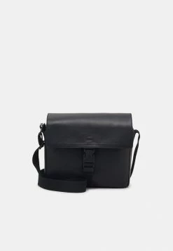 Zign LEATHER - Across Body Bag - Black