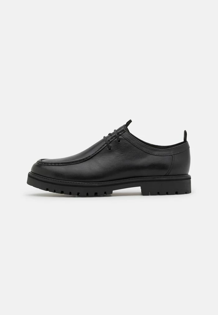 Zign LEATHER UNISEX - Casual Lace-ups - Black 3 Zign LEATHER UNISEX - Casual Lace-ups - Black