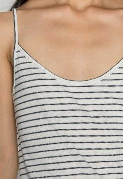 Zign STRIPEY - Top - Off-white/dark Blue -Zign 0d550de127d04944a2a1bdd38a4f34ad