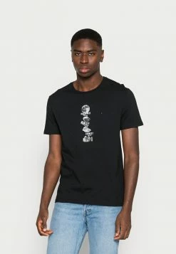 Zign GRAPHIC T-SHIRT - Print T-shirt - Black