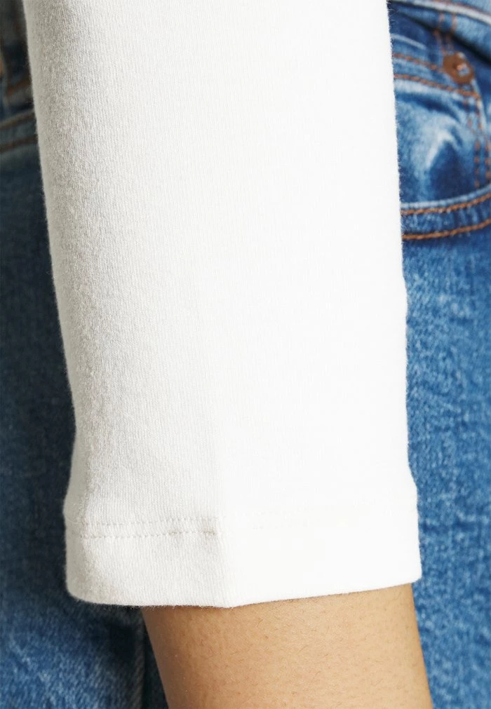 Zign PREMIUM 3/4 Sleeve - Long Sleeved Top - Off-white 8 Zign PREMIUM 3/4 Sleeve - Long Sleeved Top - Off-white - Image 6