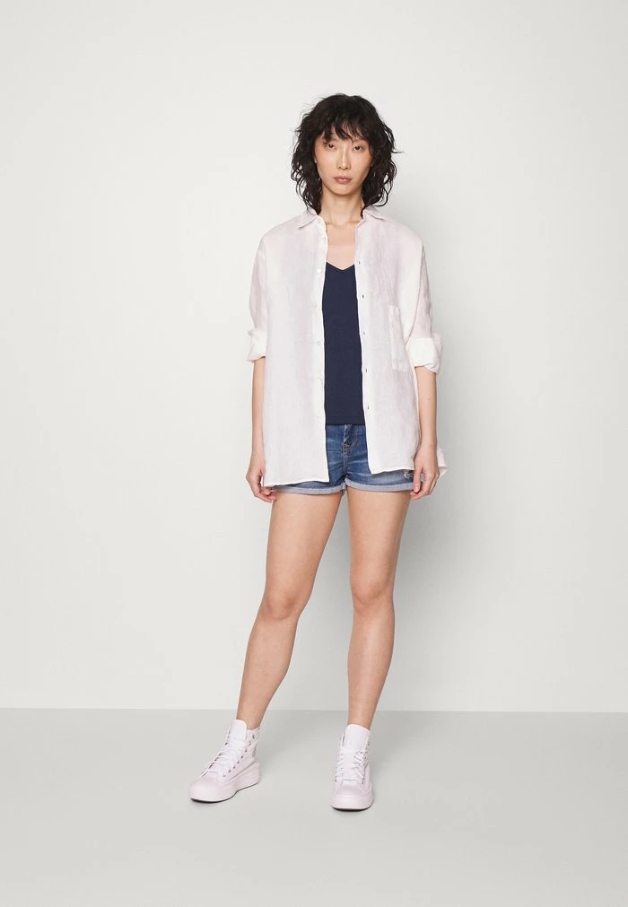 Zign V NECK CAMI - Top - Dark Blue 4 Zign V NECK CAMI - Top - Dark Blue - Image 2