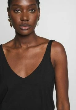 Zign V NECK CAMI - Top - Black -Zign 1282a212c3f64d048b99c8eaa34ce25a