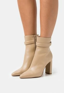 Zign LEATHER - Classic Ankle Boots - Beige