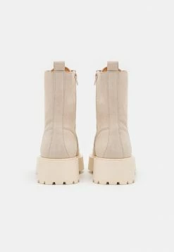 Zign Platform Ankle Boots - Beige -Zign 1401d7b9a73d4a67ae182300e0c6fd45