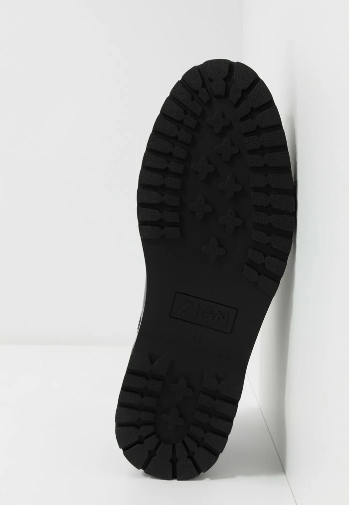 Zign LEATHER UNISEX - Smart Lace-ups - Black 7 Zign LEATHER UNISEX - Smart Lace-ups - Black - Image 5