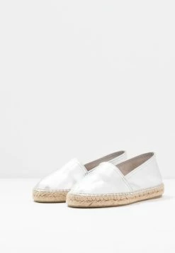 Zign LEATHER - Espadrilles - Silver -Zign 1658cfb6831c47ae8022c311e7fdb96a