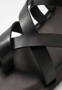 Zign LEATHER - T-bar Sandals - Black -Zign 1658d2992c18499e95032cbc1bf52d48