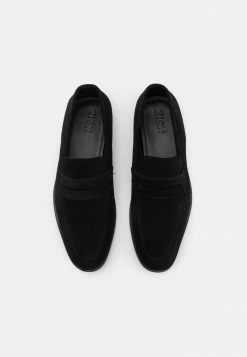 Zign LEATHER UNISEX - Slip-ons - Black -Zign 16a6d35c214f4268821816e98baeec49