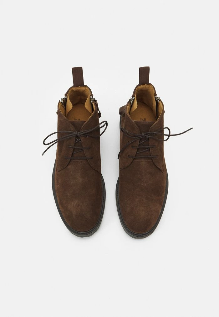 Zign UNISEX - Lace-up Ankle Boots - Brown 5 Zign UNISEX - Lace-up Ankle Boots - Brown - Image 3