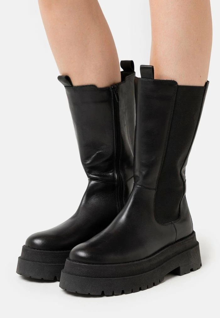 Zign Platform Boots - Black 3 Zign Platform Boots - Black