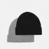Zign 2 PACK UNISEX - Beanie - Black/grey -Zign 189c8af79d2f40aa911d4a90ddea268f