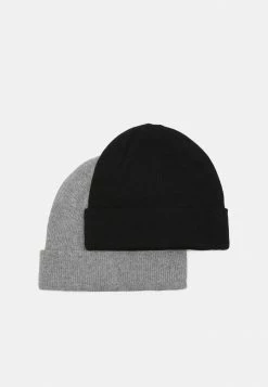 Zign 2 PACK UNISEX - Beanie - Black/grey