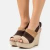 Zign COW LEATHER - Espadrilles - Brown -Zign 1976e8c0bd124367984e71e9aac19414
