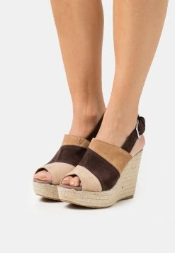 Zign COW LEATHER - Espadrilles - Brown