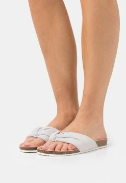 Zign T-bar Sandals - Light Grey