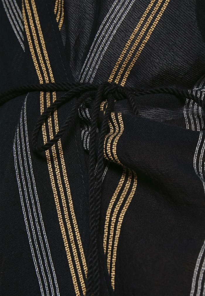 Zign SUMMER BEACH CAPE - Cardigan - Black/camel 8 Zign SUMMER BEACH CAPE - Cardigan - Black/camel - Image 6