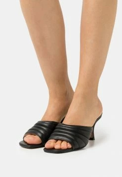 Zign Heeled Mules - Black