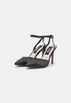 Zign LEATHER - High Heeled Sandals - Black -Zign 1cf3035d751f4711a03d3314c8c72142