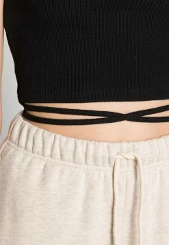 Zign CAMI WITH TIE DETAIL - Top - Black -Zign 1cf4ba09fd014de2abb8858af6d52a07