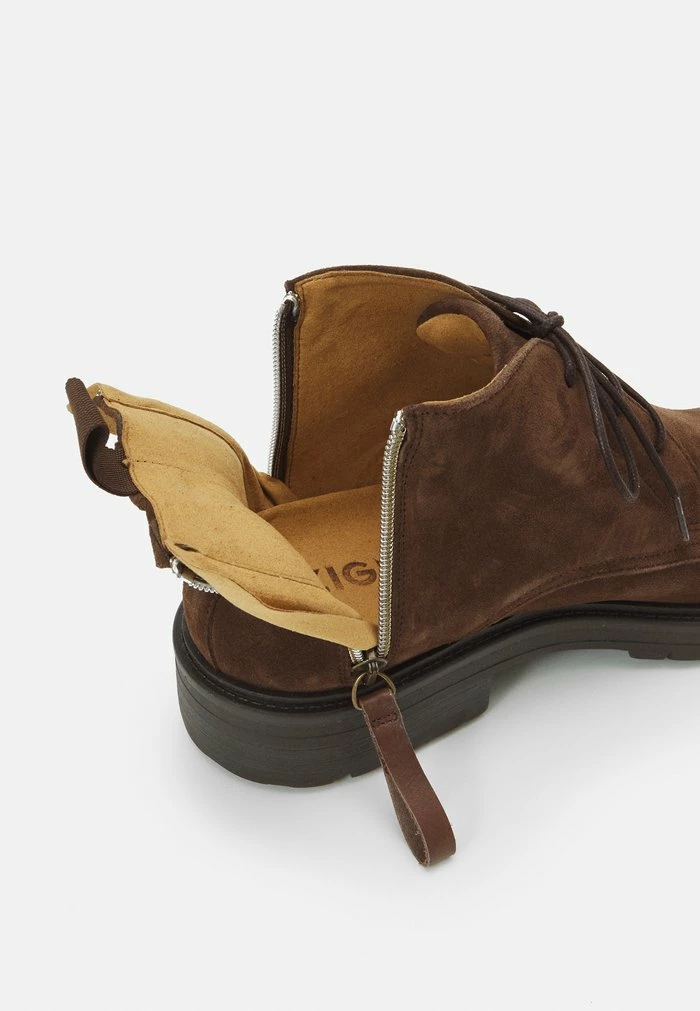 Zign UNISEX - Lace-up Ankle Boots - Brown 10 Zign UNISEX - Lace-up Ankle Boots - Brown - Image 8