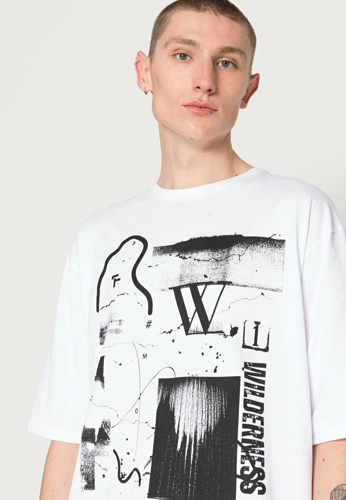 Zign Print T-shirt - White 7 Zign Print T-shirt - White - Image 5