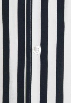 Zign UNISEX - Button-down Blouse - Dark Blue/white -Zign 1ef12814306b4992afc499fe376d4a44