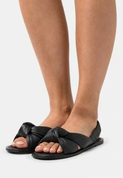 Zign LEATHER - Sandals - Black