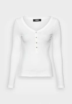 Zign Long Sleeved Top - White