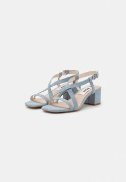 Zign LEATHER - Sandals - Light Blue -Zign 2123542d90604e2db9cde9367f4902b5