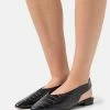 Zign LEATHER - Slingback Ballet Pumps - Black -Zign 213575f9d5e74b88af5645ee1e8ee39b