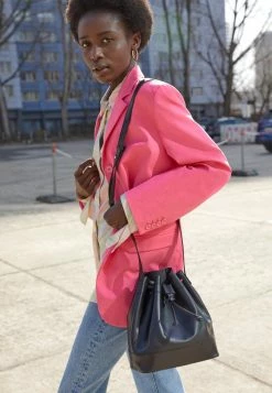 LEATHER REDEZIGN - Across Body Bag - Black -Zign 215facea818443c387f9407470b393bd