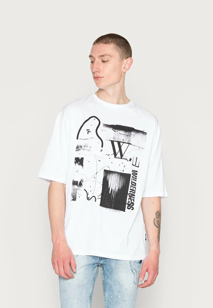Zign Print T-shirt - White 3 Zign Print T-shirt - White