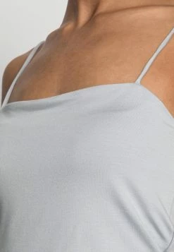 Zign MERCERIZED STRAP - Top - Light Grey -Zign 2424248222314cf4b5f0fecf60d05f10