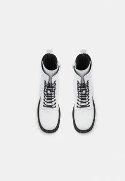 LEATHER REDEZIGN - Platform Ankle Boots - White -Zign 25111a882411494ca90067bf3c93bbe5