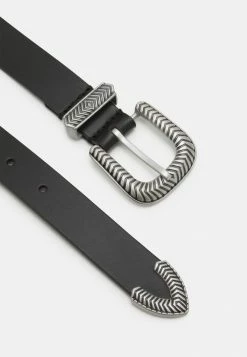 Zign LEATHER UNISEX - Belt - Black -Zign 257ad28da41542889607f58b362f8380