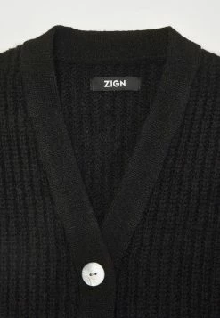 Zign Cardigan - Black -Zign 25c7ed2304c1439c906b46a6a3c65e41