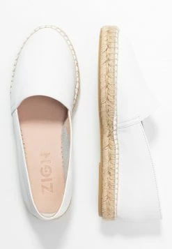 Zign LEATHER - Espadrilles - White -Zign 2669e4c3f41d4fc699e390b8cc854135