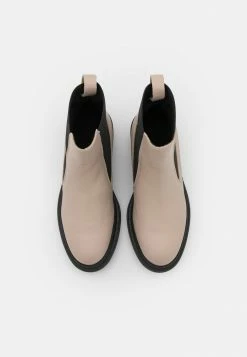 Zign LEATHER - Platform Ankle Boots - Beige -Zign 269219fbc847447bbd15ebc27dbbd2a4