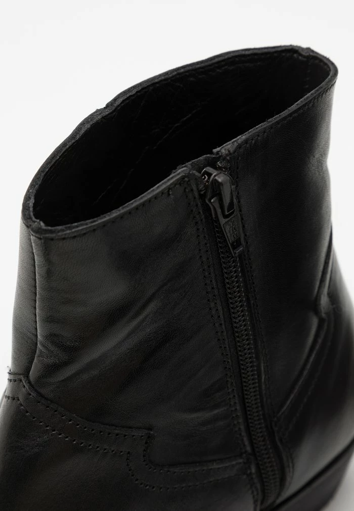 Zign UNISEX - Cowboy/biker Ankle Boot - Black 8 Zign UNISEX - Cowboy/biker Ankle Boot - Black - Image 6