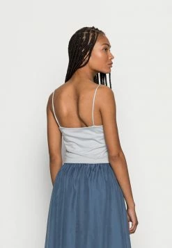 Zign MERCERIZED STRAP - Top - Light Grey -Zign 2718b8ed61bf44f3a85e6e2cb729d18b