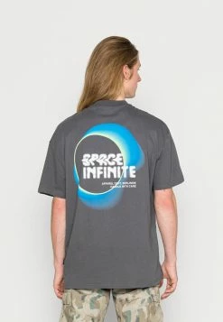 Zign UNISEX - Print T-shirt - Dark Grey -Zign 27c0b0b2d0504781bee973f7a809a768