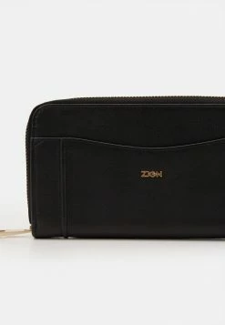 Zign LEATHER - Wallet - Black -Zign 286b3e1ecb9b4c908331d042575717ea